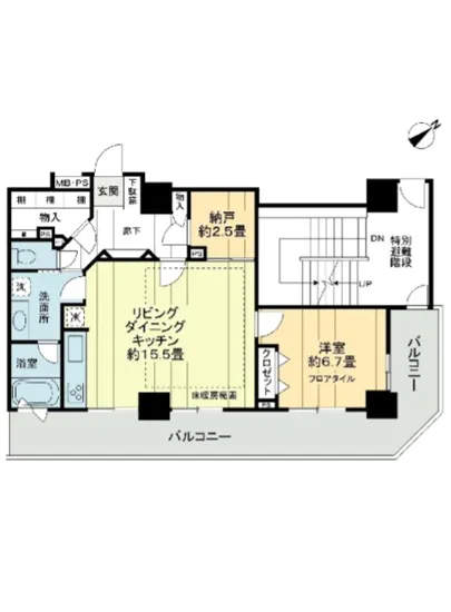 ライオンズタワー池袋 24F