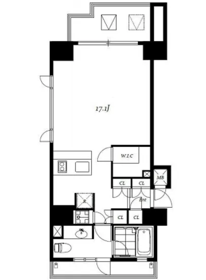 レジディア品川 201