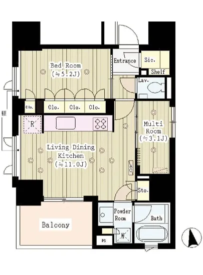 リビオレゾン大手町 2F