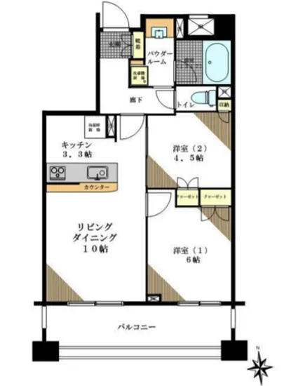 プレジール新宿大久保 4F
