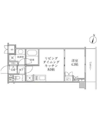 レジディア神楽坂2 202