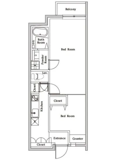 スペリオール白金台 2F