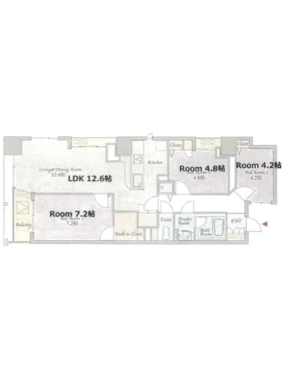 ムルーエ築地 1004