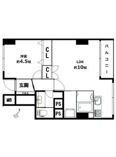シャトー東洋南青山 2F