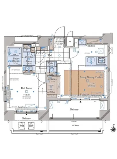 コンシェリア南麻布 W-12F