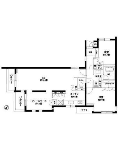 カスタリア北沢 203