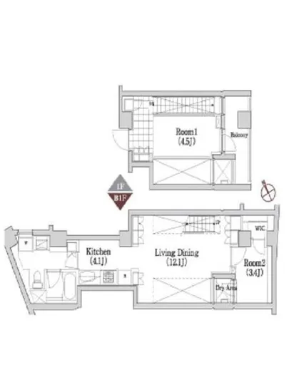 アパートメンツ元麻布内田坂 104