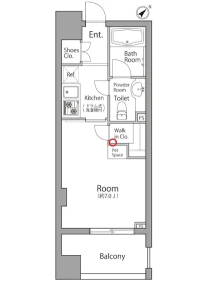 レジディア池袋ウエスト 803