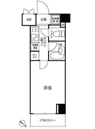 ルーブル三田 304