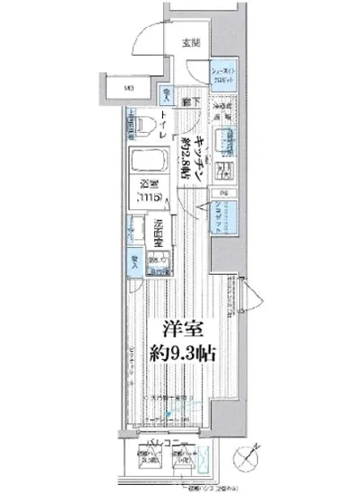 エムズサニーパレス月島 202