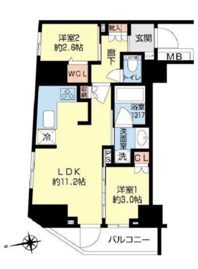 グローリオ新宿夏目坂 501