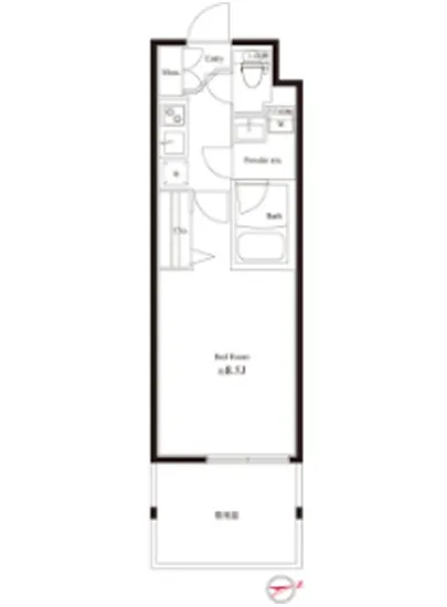 プラチナスクエア新宿御苑ウエスト 101