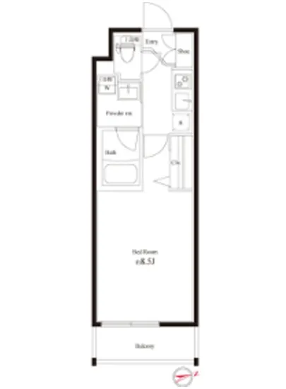 プラチナスクエア新宿御苑ウエスト 307
