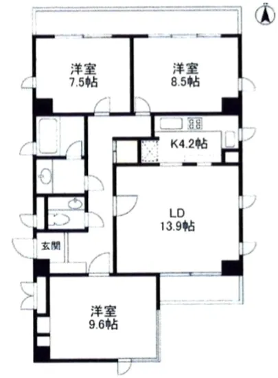 ベルテ代々木大山 302