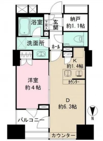 クオリア神南フラッツ 7F