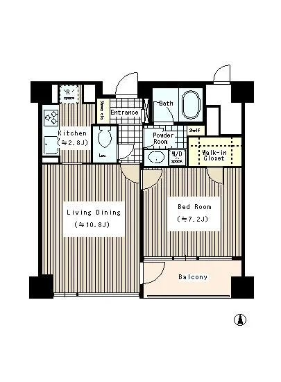 リーラハイツヒジリザカ 3F