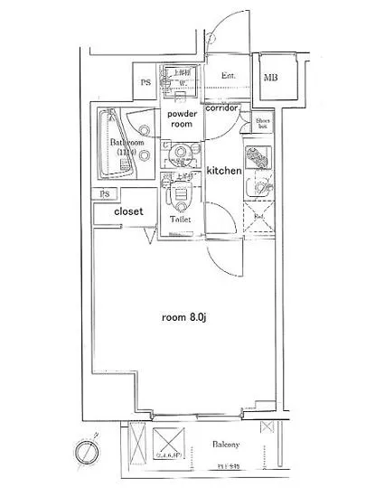 プレミアムキューブ田町 303