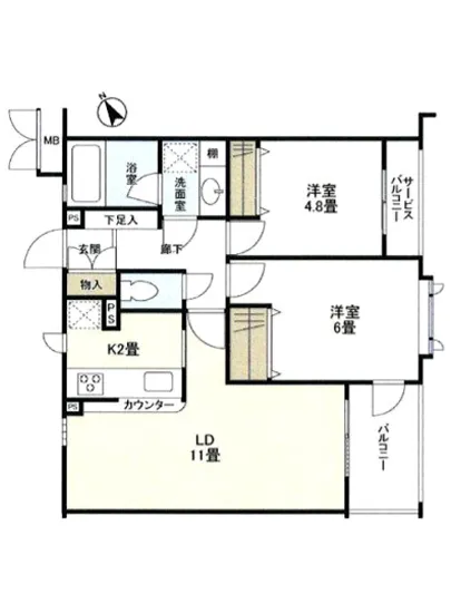 東急ドエルアルス高田馬場諏訪の杜 404
