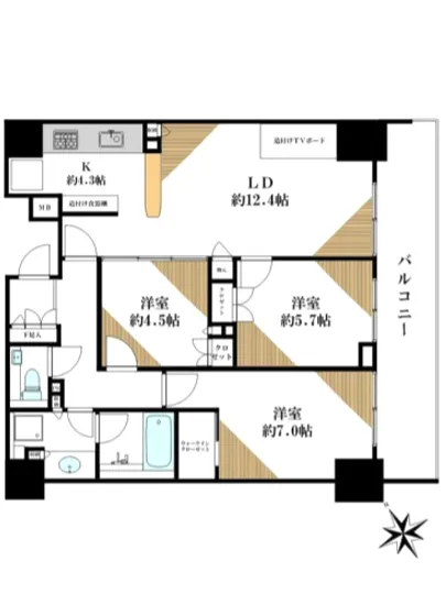 シティテラス目白 6F