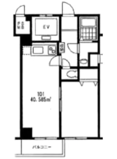 パシフィック碑文谷 101