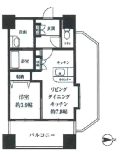 HF西新宿レジデンスウエスト 807