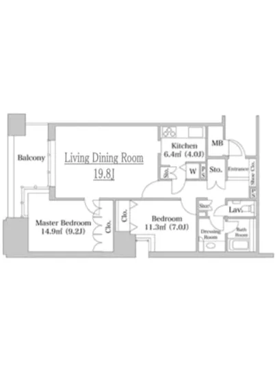 Daiwaリバーゲートレジデンス S-806