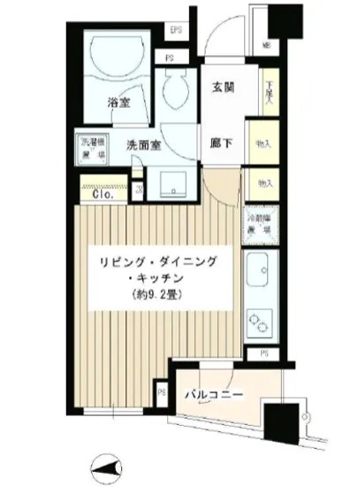 パークホームズ六本木乃木坂アーバンレジデンス 306