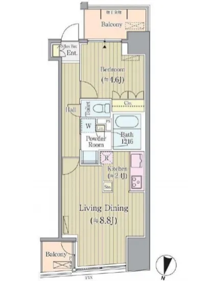 リンデンコート市ヶ谷 401
