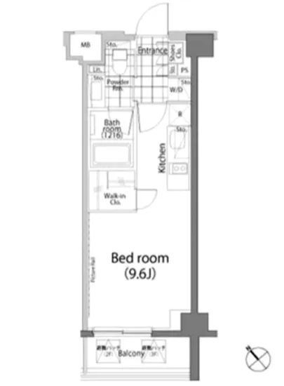 パークハビオ中目黒 308