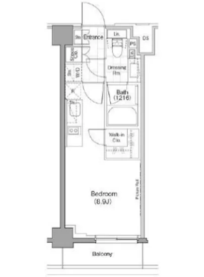 ザ・パークハビオ新宿 406
