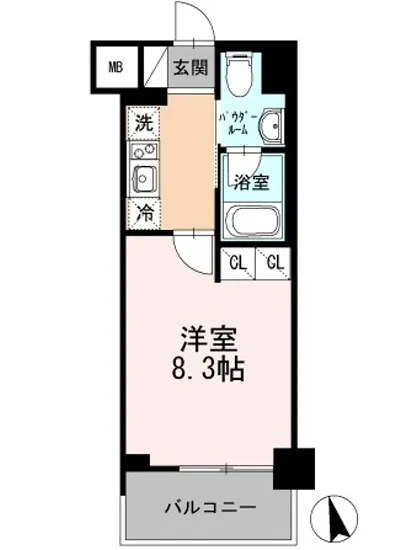 カスタリア大森3 403