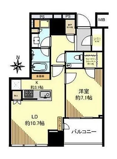 ザ・パークハウス白金二丁目タワー 10F