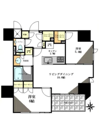 ジオ西新宿ツインレジデンス W-10F