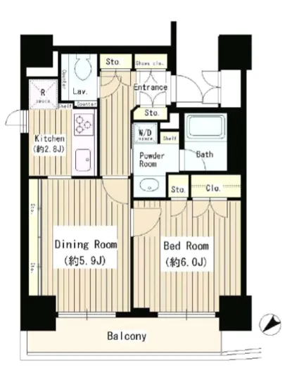 モアクレスト築地 207