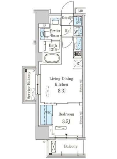 パークアクシス木場キャナルウエスト 508