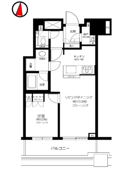 プラウドタワー千代田富士見 707