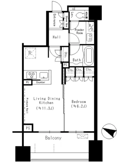 ヴィークコート代々木初台 13F