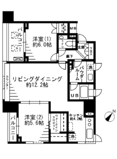 レジディア勝どき 405