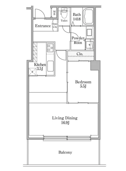 ザ・パークレックス南麻布 503