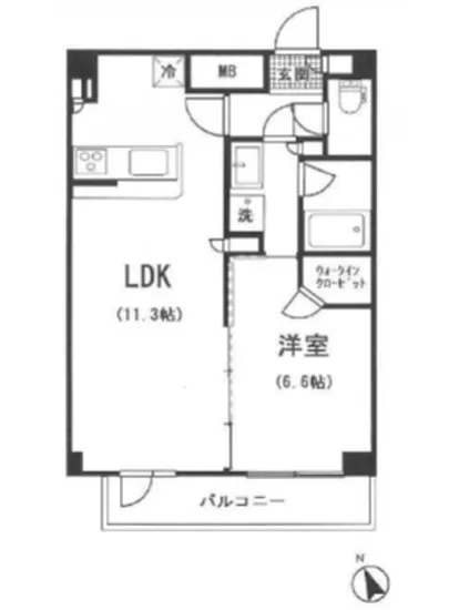 エスティメゾン大井仙台坂 1302