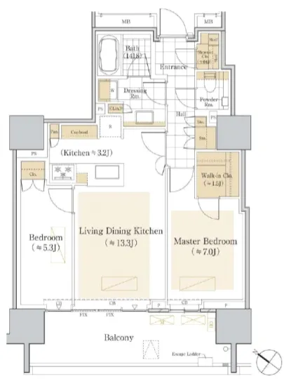 パークコート千代田駿河台ヒルトップレジデンス 201