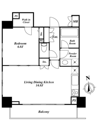 KDXレジデンス神楽坂通 1501