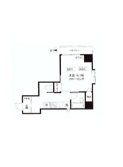 プリンセスコート東麻布 4F