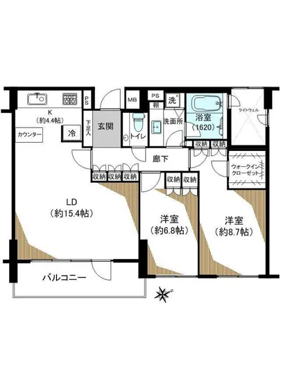 ディアナコート上原 3F