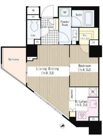 パークホームズ市谷薬王寺セントガレリア 901