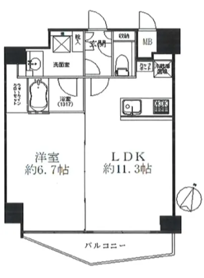 コンシェリア文京大塚 1101