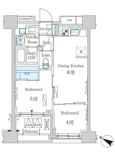 パークアクシス日本橋浜町レジデンス 1005
