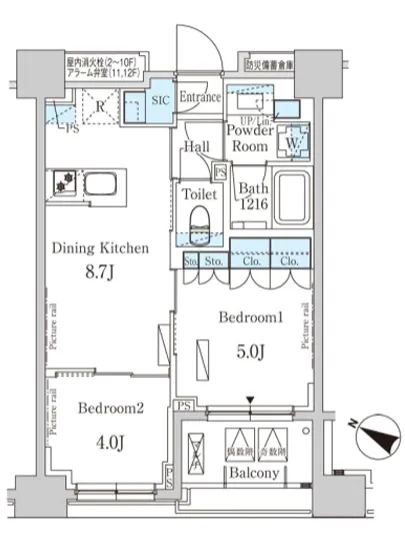 パークアクシス日本橋浜町レジデンス 504