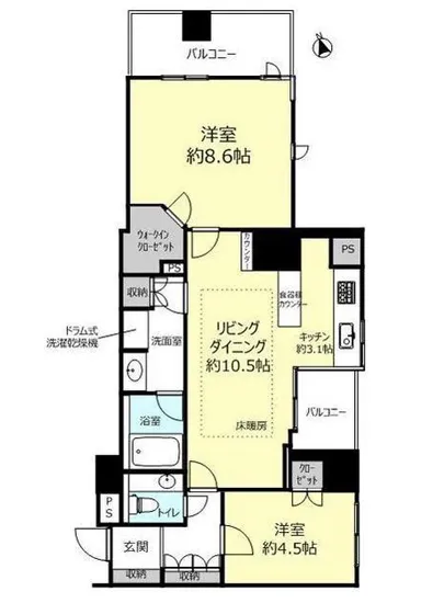 高輪シティハウス 4F