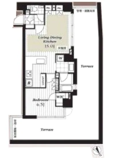 オープンレジデンシア表参道神宮前ザ・ハウス B1F